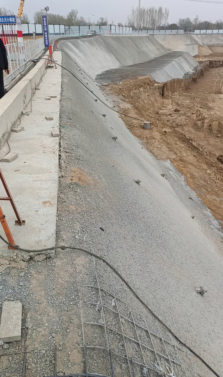 青岛即墨挂网喷浆